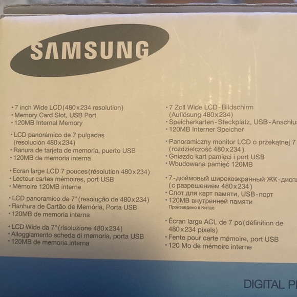 Samsung Digital Frame - Brand new with box - Picture 9 of 10